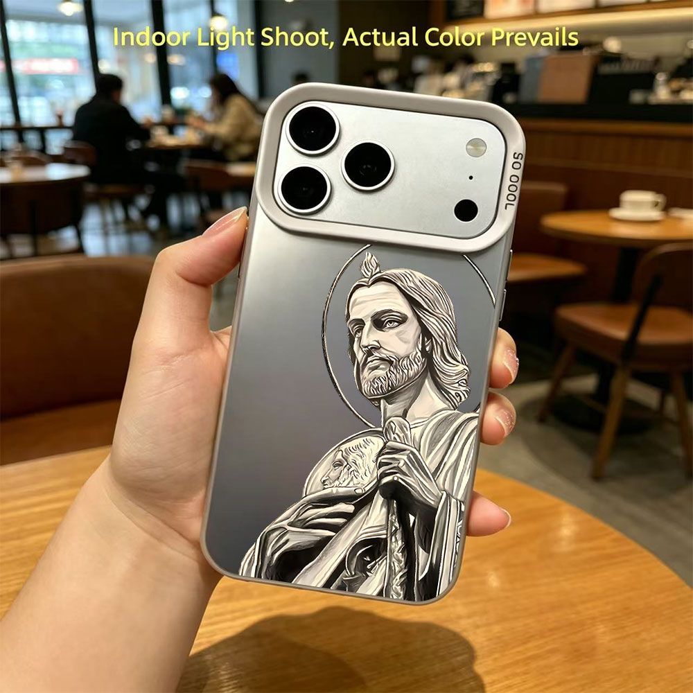 San Judas Tadeo Pattern Design - Phone Cases For Iphone 16 review and price