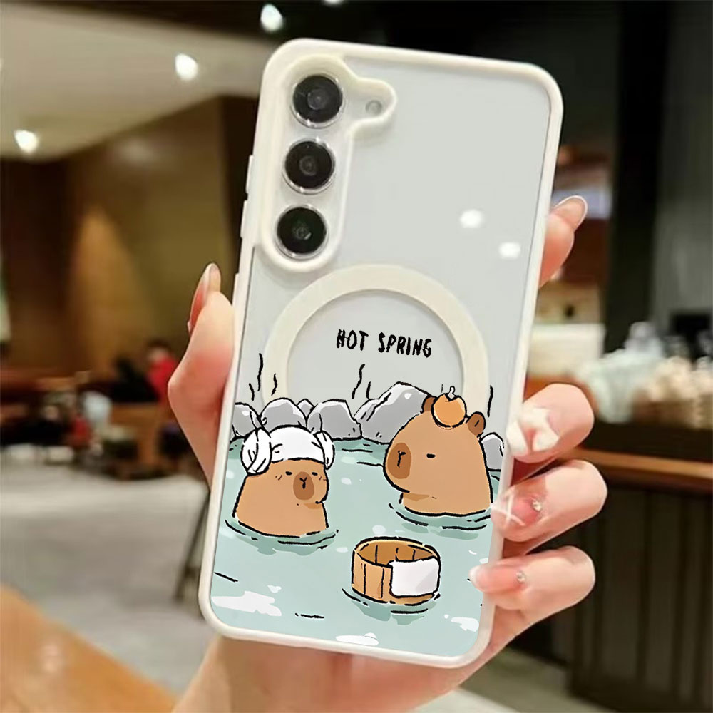 Color Transparent Magnetic Pho - Phone Cases Galaxy S24 review and price