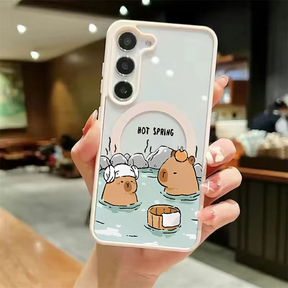 Color Transparent Magnetic Pho - Phone Cases Galaxy S24 review and price