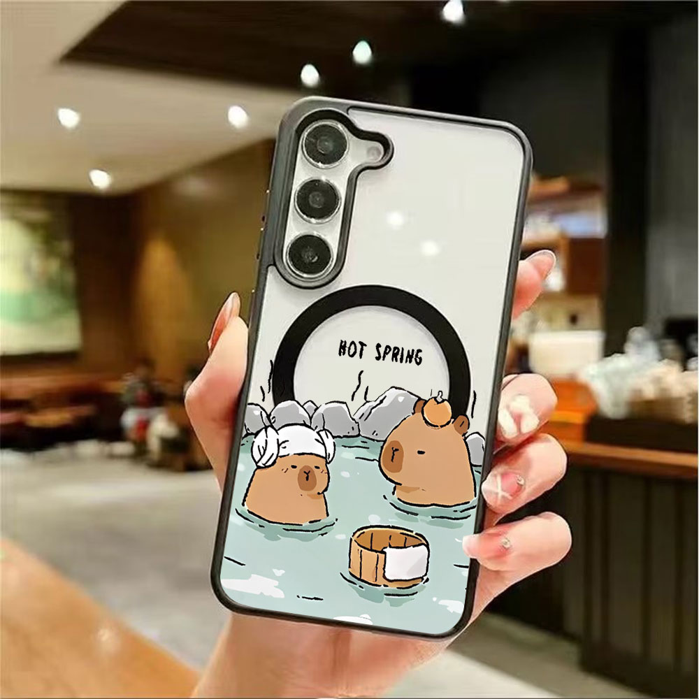 Color Transparent Magnetic Pho - Phone Cases Galaxy S24 review and price