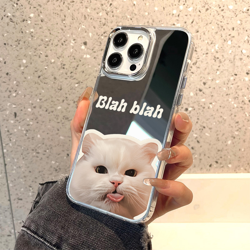 Luxury Make UP Mirror Phone Ca - Phone Cases Cat review and price
