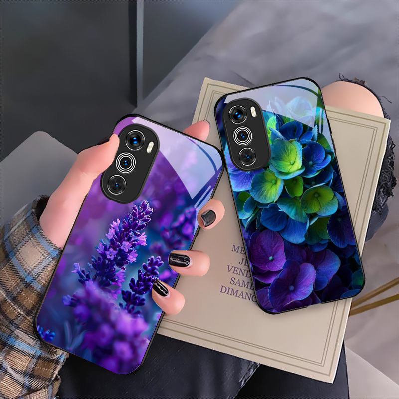 Purple tulip pattern For Motor - Phone Cases For Motorola review and price
