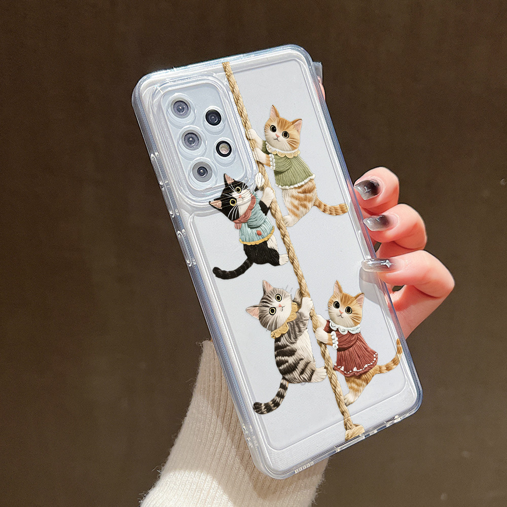 Cut Cat Silicone Phone Case Fo - Phone Cases Cat review and price