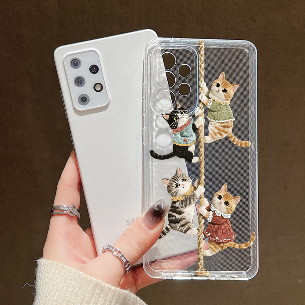 Cut Cat Silicone Phone Case Fo - Phone Cases Cat review and price