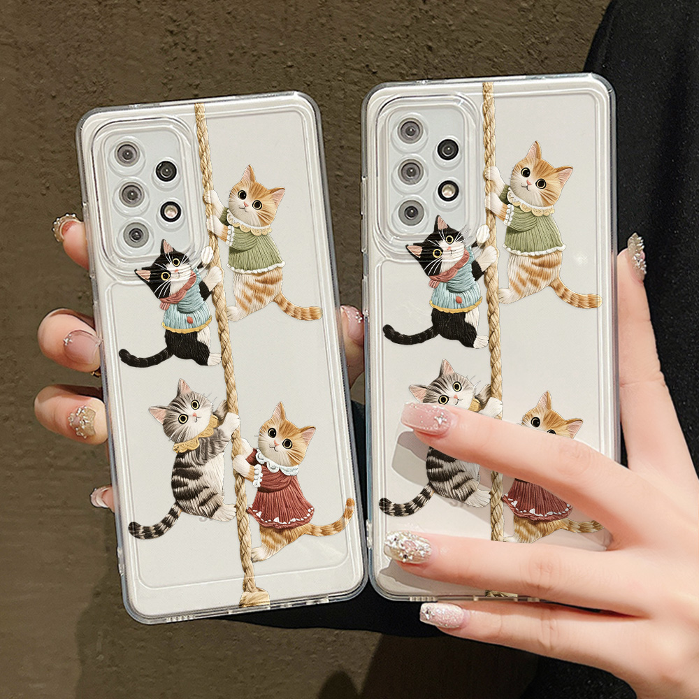 Cut Cat Silicone Phone Case Fo - Phone Cases Cat review and price