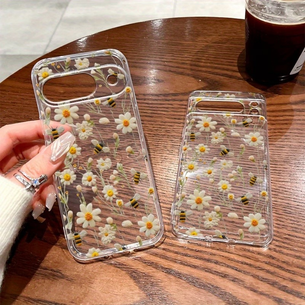 Cute Honeybee Flower Pattern S - Phone Cases Pixel 10 Pro review and price