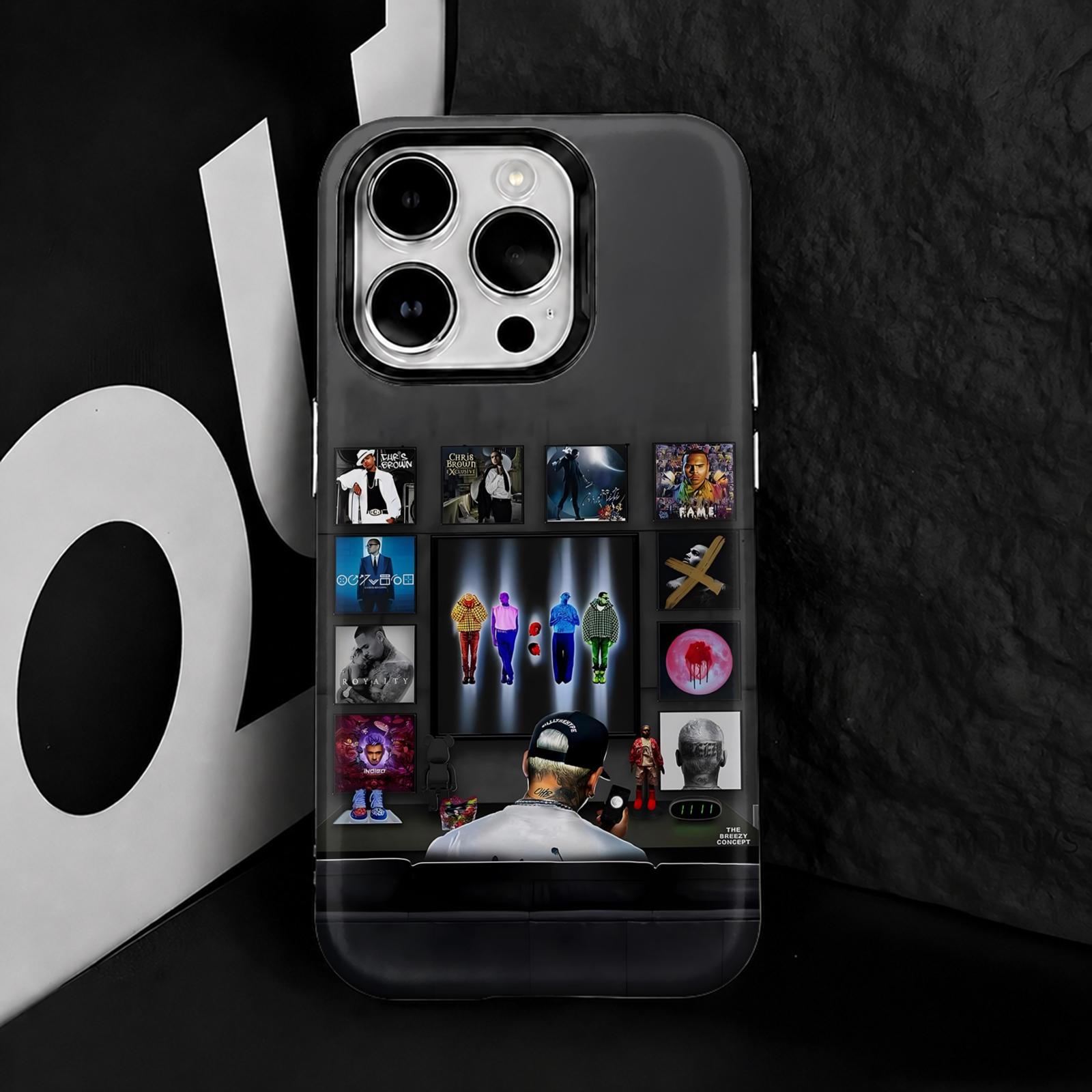 Rap C-Chris B-Brown Phone Case - Phone Cases For Iphone 16 review and price