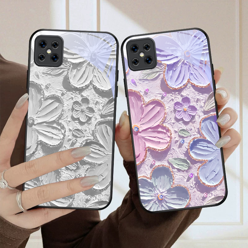Cream Garden Flower Realm For  - Phone Cases Oppo review and price