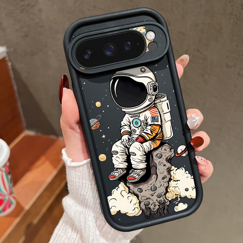 Cartoon Astronaut Print TPU Ph - Phone Cases Pixel 10 Pro review and price