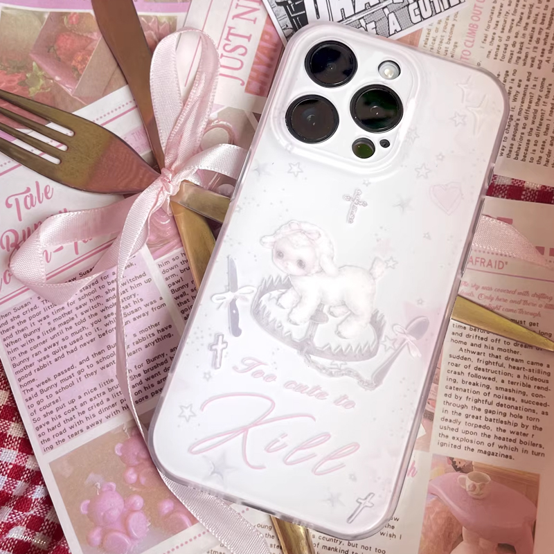 Y2k Korean INS Creative Cute P - Phone Cases Cool Girl review and price