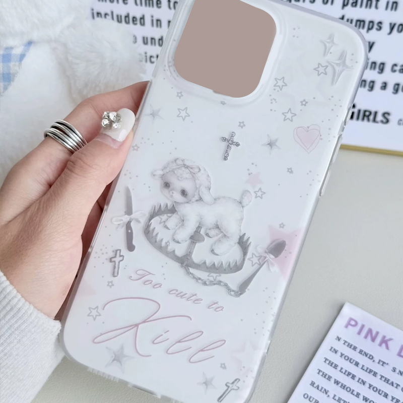 Y2k Korean INS Creative Cute P - Phone Cases Cool Girl review and price