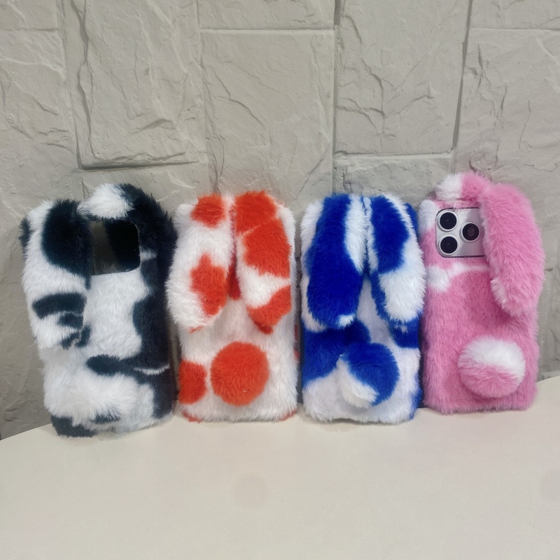 Cute Rabbit Design Fluffy Phon - Phone Cases For Iphone 16 review and price