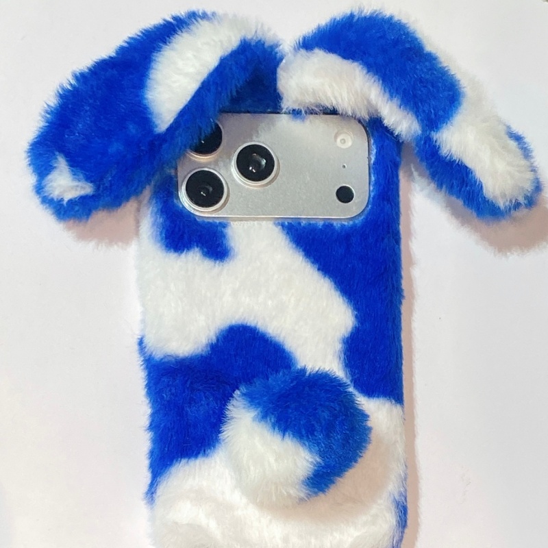 Cute Rabbit Design Fluffy Phon - Phone Cases For Iphone 16 review and price