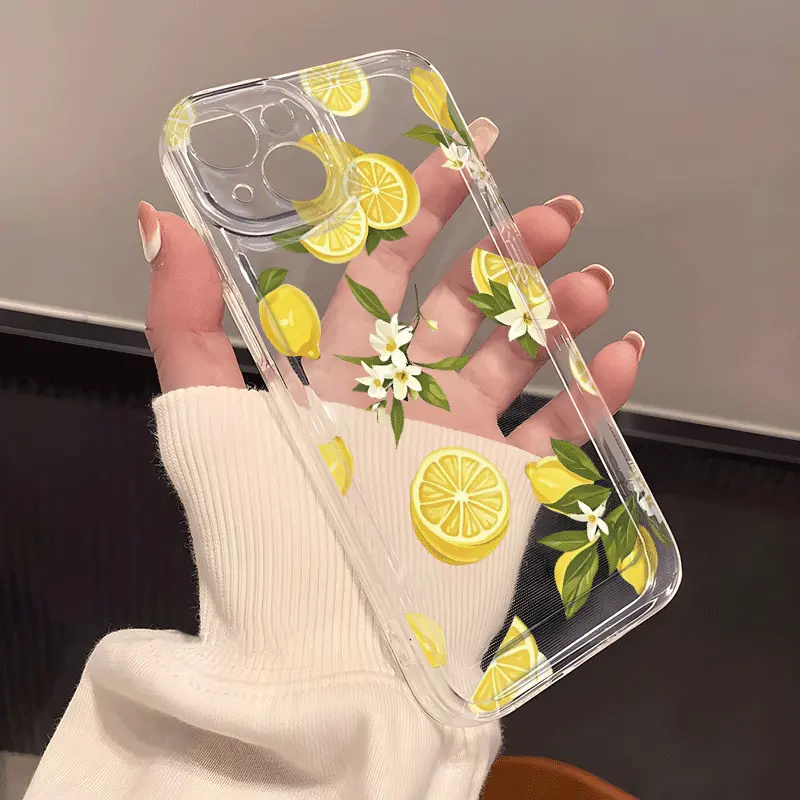 Summer Fruit Lemon Flower Clea - Phone Cases Galaxy S24 review and price