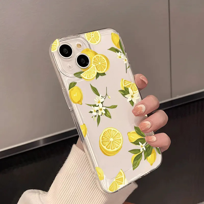 Summer Fruit Lemon Flower Clea - Phone Cases Galaxy S24 review and price