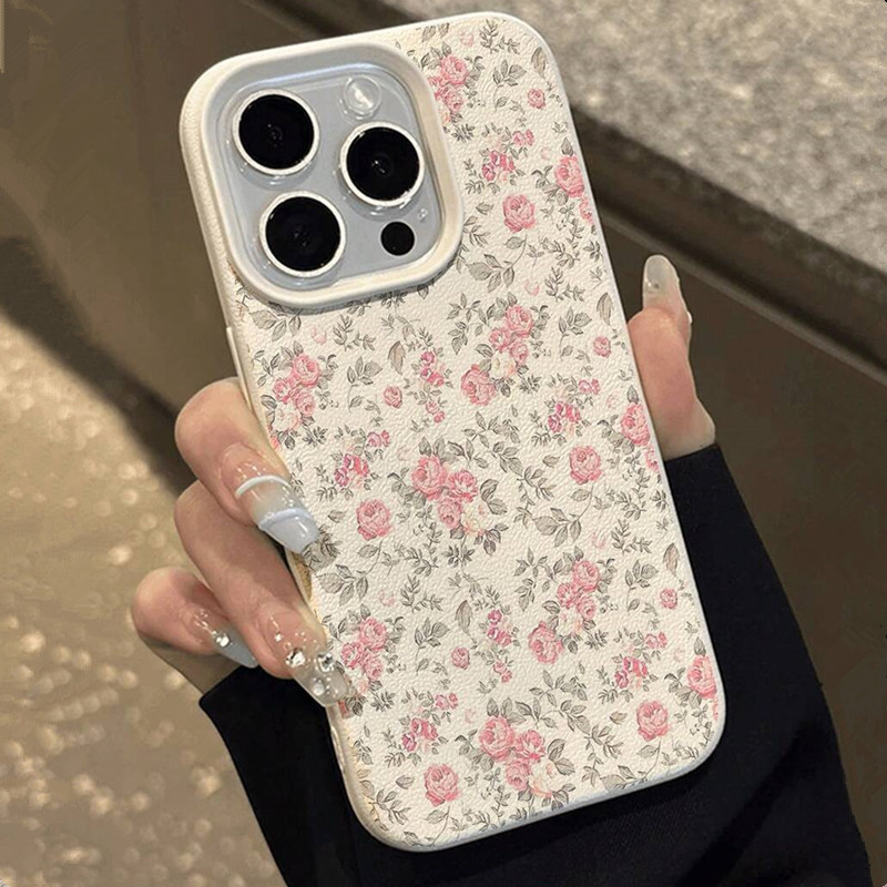 Adorable Girl Floral White Cla - Phone Cases Blue review and price