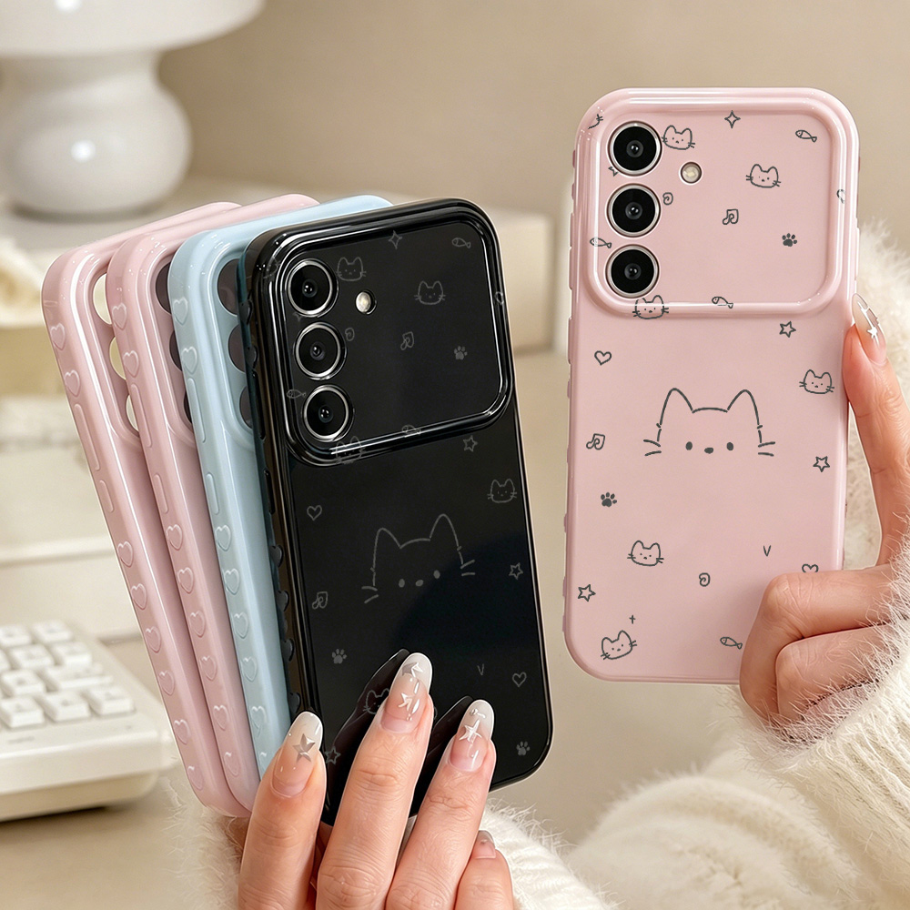 Cute Cat Phone Case For Samsun - Phone Cases Cat review and price