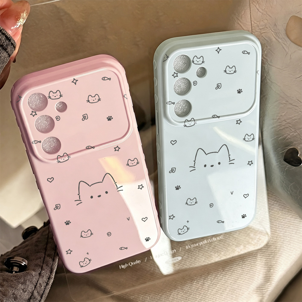 Cute Cat Phone Case For Samsun - Phone Cases Cat review and price