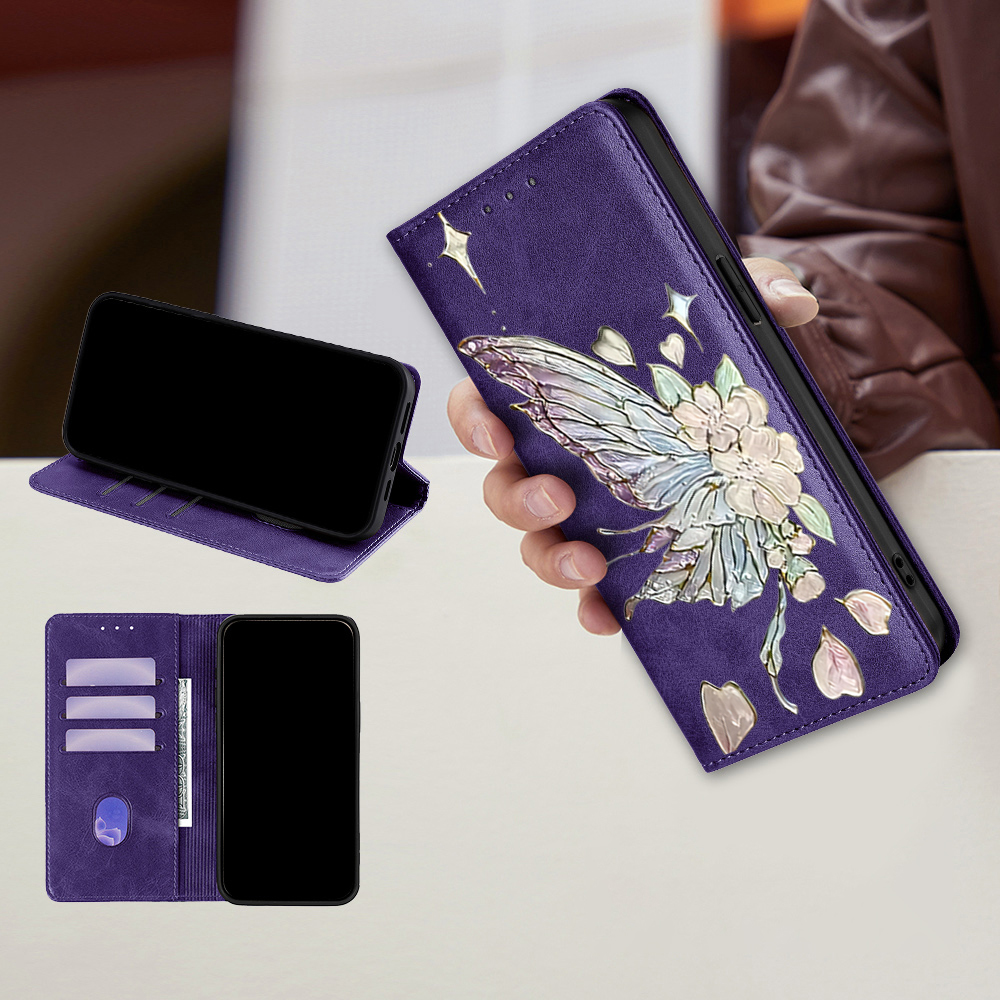 Painted Magnetic Flip Leather  - Phone Cases Galaxy S24 review and price