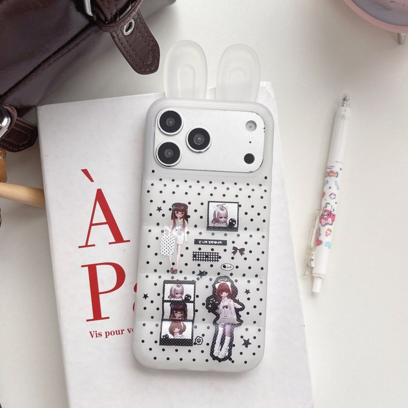 Japanese Y2K Cute Bunny Ear Ph - Phone Cases Cool Girl review and price